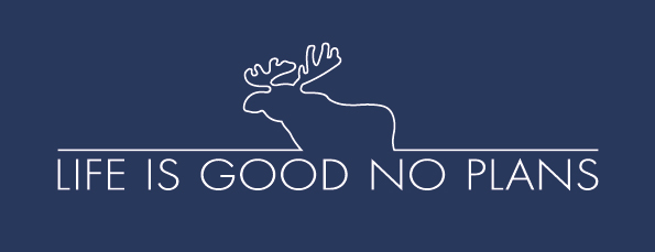 Life is good no plans vettoriale web